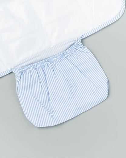 BeeLittle Diaper Changing Mat-With Built-in Pocket-Organic Cotton-Wild Tales