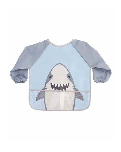 Stephen Joseph Art Smock Apron-Shark-For Messy Playtime-18M+