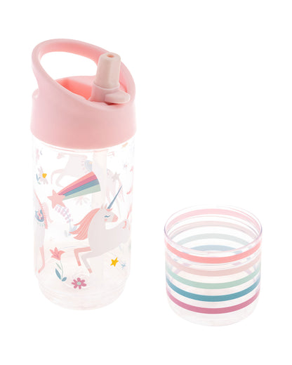 Stephen Joseph-Unicorn-Sip and Snack Straw Sipper-With Snack Container