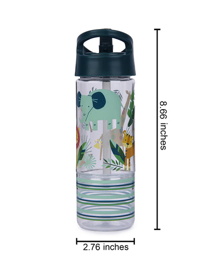 Stephen Joseph-Zoo-Sip and Snack Straw Sipper-With Snack Container