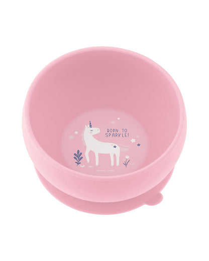 Stephen Joseph Silicone Bowl-Unicorn-With Suction Base-For Feeding Infants