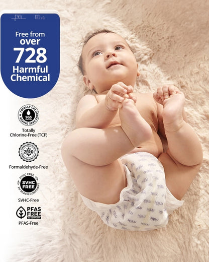 Milk Baby Diaper Yoga Pants-Size XXL (18-25Kg)-With Wetness Indicator
