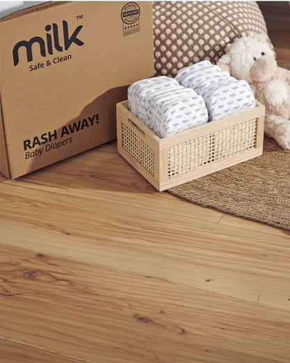 MILK Flexi Tape Diapers-Size M (6-11Kg)-With Wetness Indicator