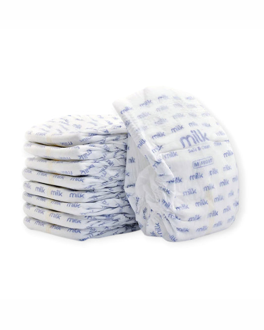MILK Flexi Tape Diapers-Size M (6-11Kg)-With Wetness Indicator