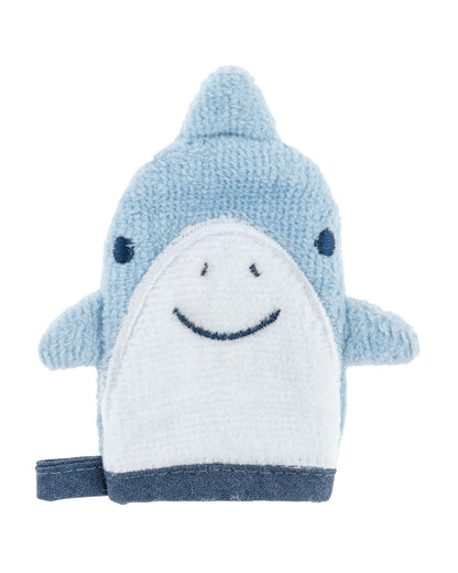 Stephen Joseph Bath Mitt with Finger Puppet Baby Bath Glove-Shark