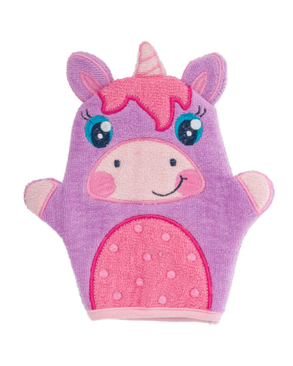 Stephen Joseph Bath Mitt Baby Bath Glove-Unicorn