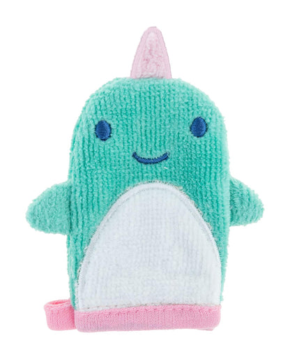 Stephen Joseph Bath Mitt with Finger Puppet Baby Bath Glove-Mermaid