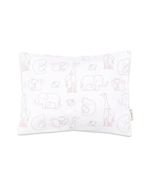 Masilo Always Be My Baby Pink Baby Bedding Set-GOTS Certified Organic Cotton-Pack of 4-Mini Cot Gift Set For Infants