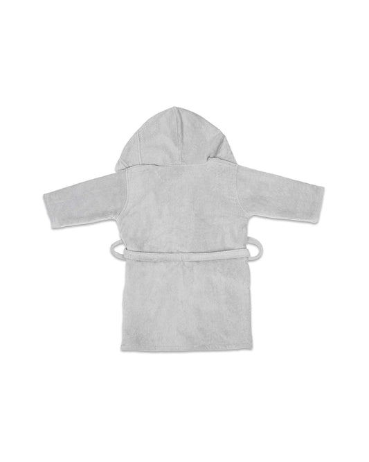 Masilo Hooded Baby Robe-100% Organic Cotton-Penguin