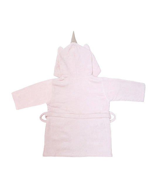 Masilo Hooded Baby Robe-100% Organic Cotton-Unicorn