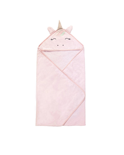 Masilo Hooded Baby Bath Towel-100% Bath Towelling Cotton-Unicorn