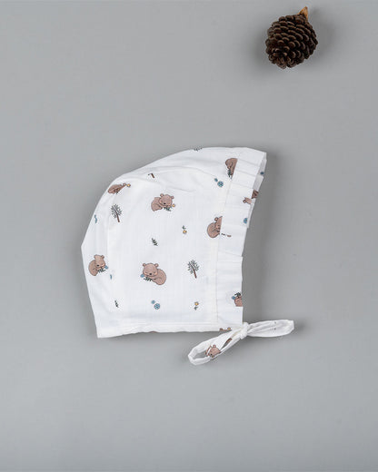 Kiddie Bunch Cap-Koala-Cotton-For Infants