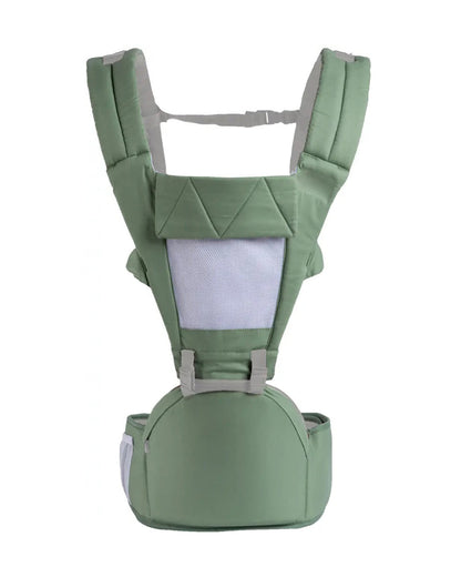 R for Rabbit Upsy Daisy Baby Carrier-With 4 In 1 Carry Position-Adjustable Hip Seat Belt-3M to 2Y (Upto 15Kg)-Green