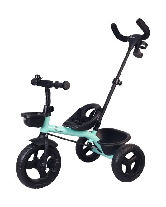 R for Rabbit Tiny Toes T20 Ace Tricycle-With EVA Wheels-Parent Cup Holder-1.5Y to 5Y (Upto 25Kg)-Lake Blue