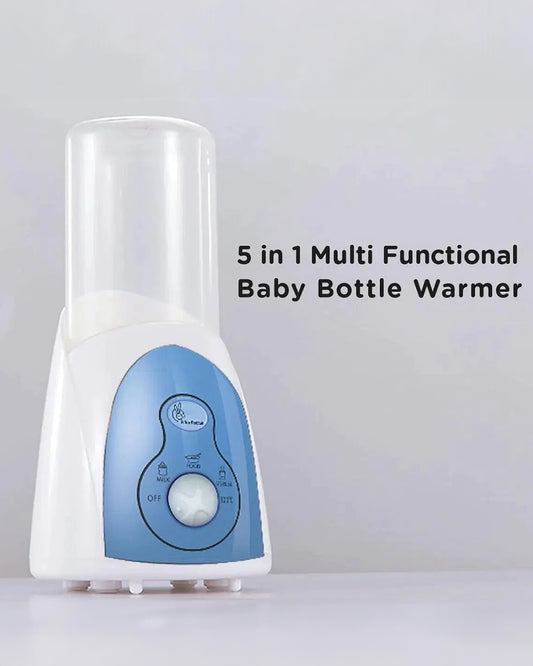 R for Rabbit 5 in 1 Hot Bot Bottle Warmer & Sterilizer-In Built Thermostat-Auto Shut Off-1 Bottle Capacity