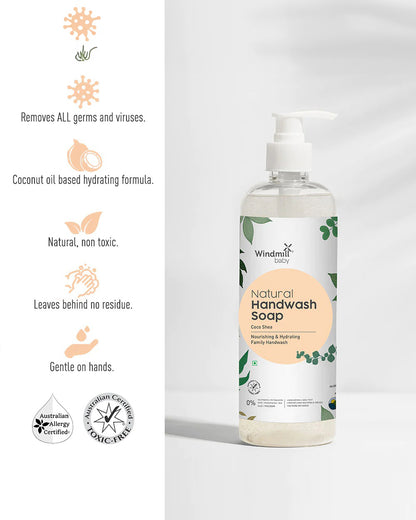 Windmill Baby Natural Baby Handwash-With Coco Shea