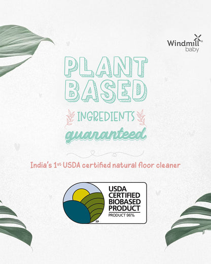 Windmill Baby Natural Floor Cleaner Citrus Fresh-Infant Safe, USDA Certified