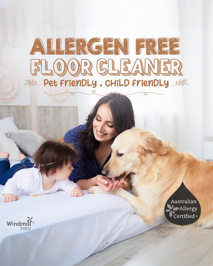 Windmill Baby Natural Floor Cleaner Citrus Fresh-Infant Safe, USDA Certified