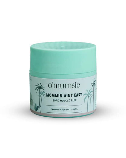 O'mumsie Sore Muscle Rub-With Camphor, Menthol & Hazel-Pregnancy Safe