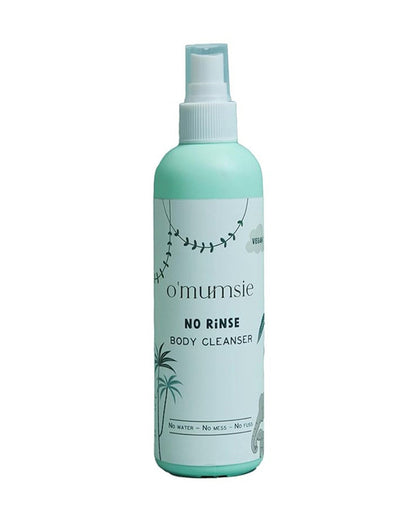 O'mumsie Face & Body Butter Baby Cream (100ml) & O'mumsie No-rinse Body Cleanser-Baby Body Wash (250ml)