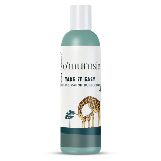 O'mumsie Vapor Baby Bubble Bath-Baby Body Wash-With Lavender & Rosemary Oil