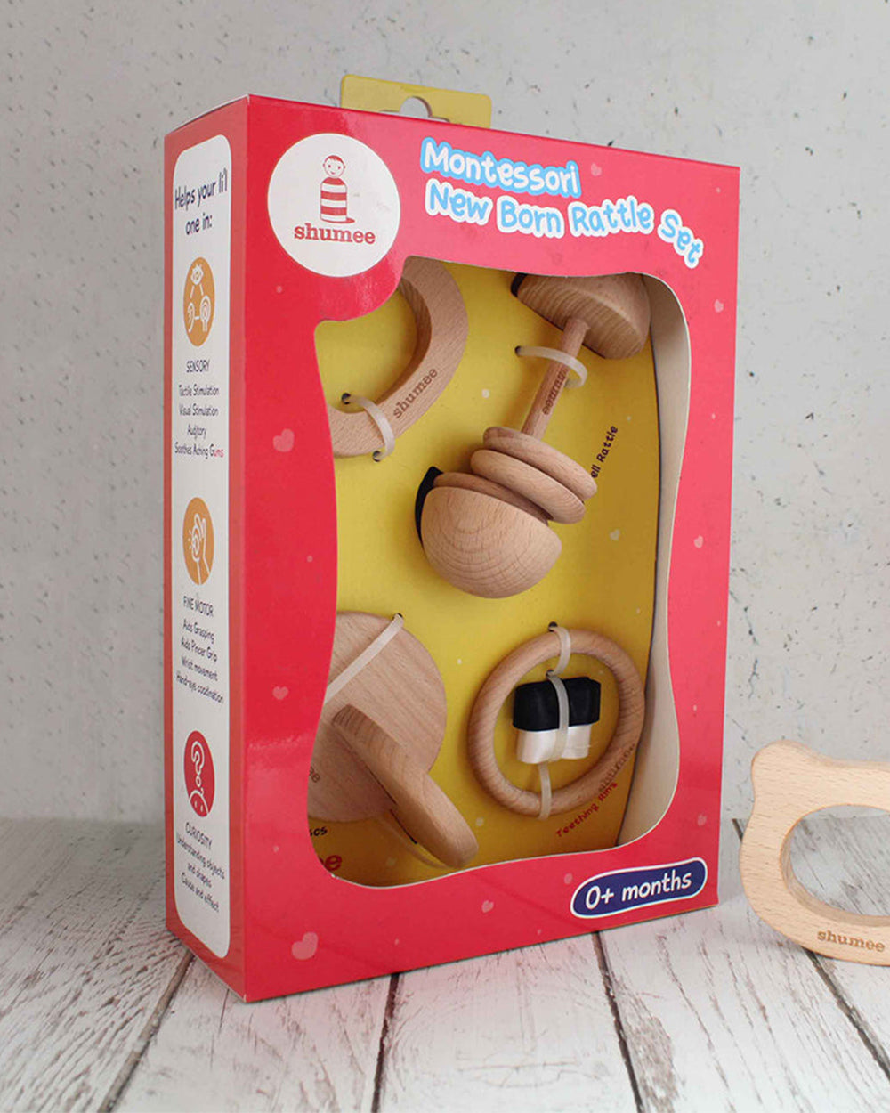 Montessori Rattle Teether