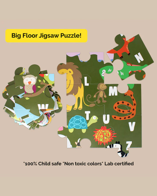 Shumee Animal Alphabet Puzzle-30 Pieces-Learning & Educational Toys-24M+