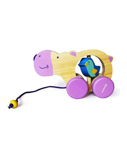 Shumee Haley Wooden Push & Pull Toy-9M+