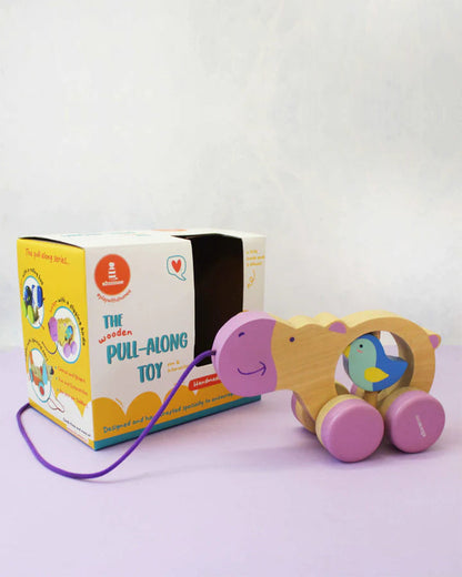 Shumee Haley Wooden Push & Pull Toy-9M+