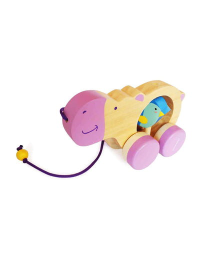 Shumee Haley Wooden Push & Pull Toy-9M+