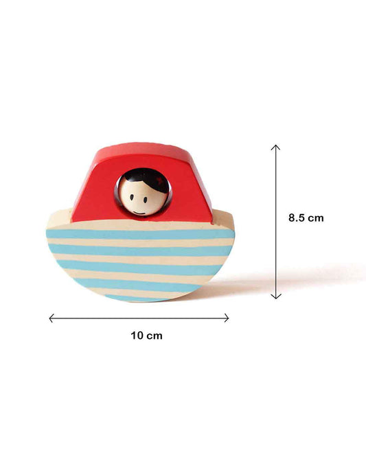 Shumee Wooden Vehicles Set Of 3-Pretend & Play Toy-24M+