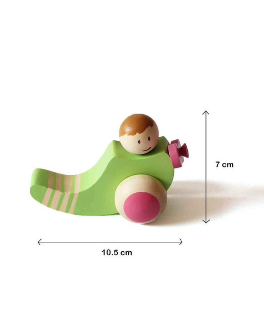 Shumee Wooden Vehicles Set Of 3-Pretend & Play Toy-24M+