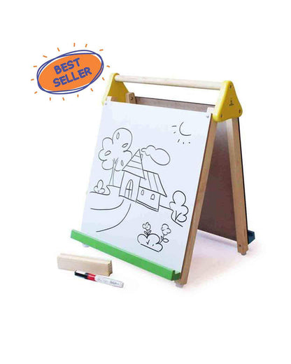 Shumee Wooden Table-Top 3-In-1 Art & Craft Kit-18M+