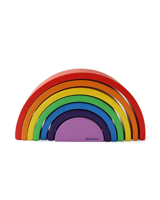 Shumee Wooden Rainbow Arch-Shape Sorter & Stacker-Learning & Educational Toys-12M+