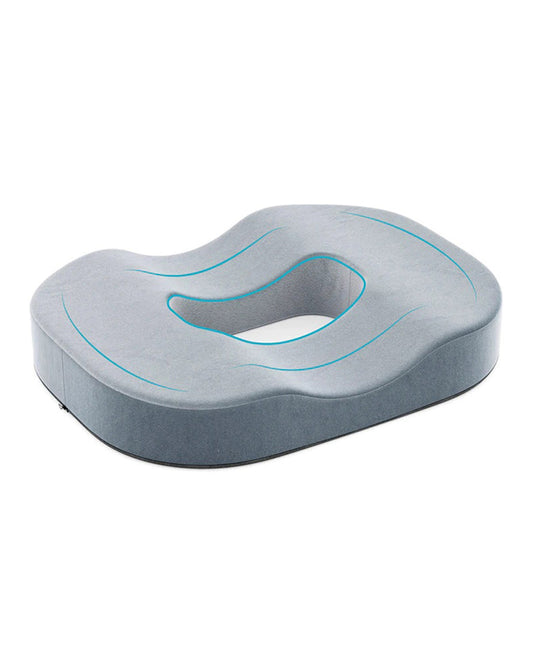 Fovera Pregnancy Pillow-Orthopedic Donut Seat Cushion-Grey-Pregnancy Pain Relief-For Maternity