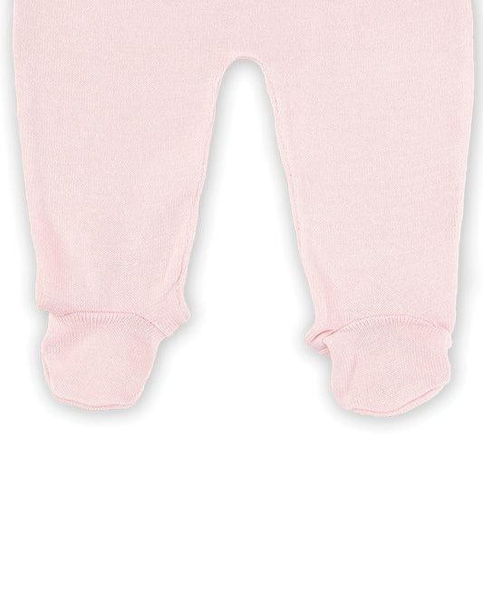 Tiny Twig Soft Pink Kimono Jhabla Set-Organic Cotton-For Infants