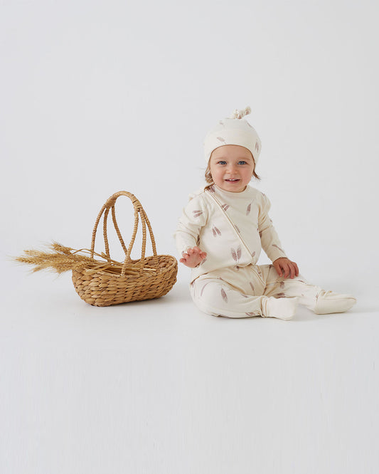 Tiny Twig Pink & White Windmill Diagonal Zipsuit-Onesie-Organic Cotton-Pack Of 2-For Infants