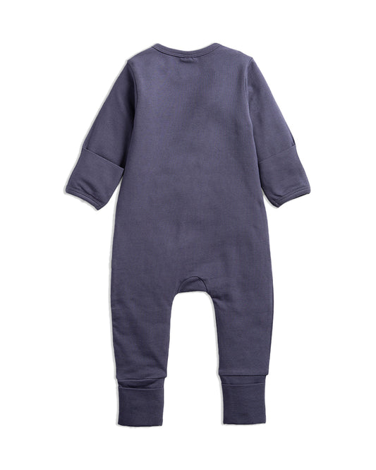 Tiny Twig Multicolor Solid Diagonal Zipsuit-Onesie-Organic Cotton-Pack Of 3-For Infants