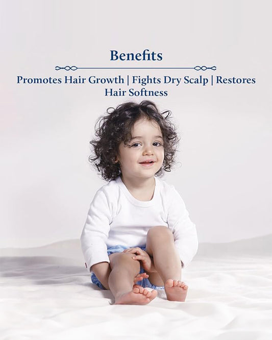 Blue Nectar Baby Hair Oil-With Briganantadi Ghee & Almond