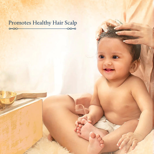 Blue Nectar Baby Hair Oil, Niraa Baby Top to Toe Wash & Briganantadi Baby Shampoo-For Gentle Cleansing & Hydration-200 ml