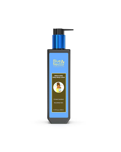 Blue Nectar Niraa Ghee Baby Lotion-With Olive Oil & Ghee