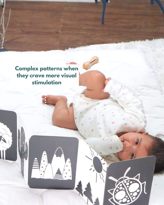 Curious Cub Montessori Box-0M+-Pack of 9 Montessori Toys-Encourages Baby’s Development-Learning & Educational Wooden Toys-Gift Set