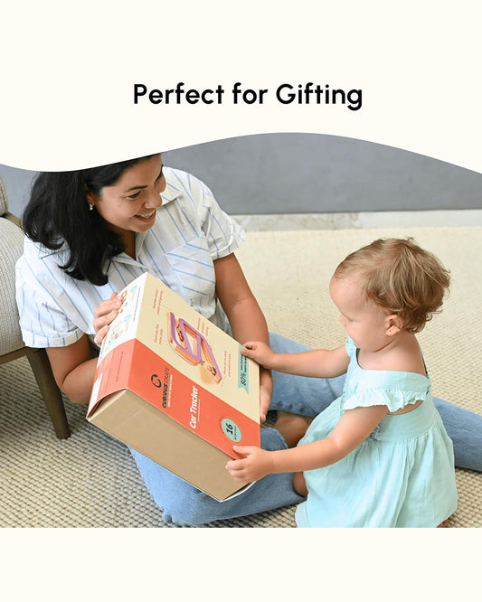 Curious Cub Car Race Ramp Vehicle Toy-9M+