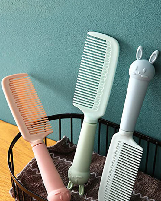 Syga Rabbit Style Baby Hair Comb-Pack of 3