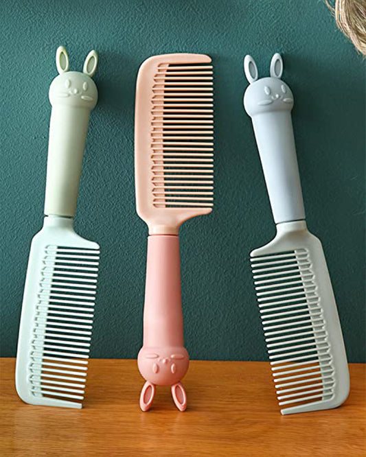 Syga Rabbit Style Baby Hair Comb-Pack of 3