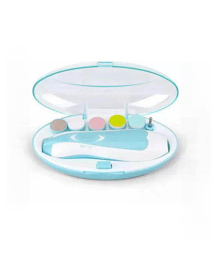 Syga Electric Safe Baby Nail Clipper Set-Blue