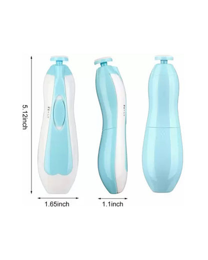 Syga Electric Safe Baby Nail Clipper Set-Blue