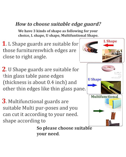 Syga Edge Guard-2M Length Cushioned Protectors-Brown