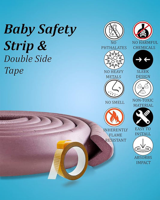 Syga Edge Guard-2M Length Cushioned Protectors-Brown