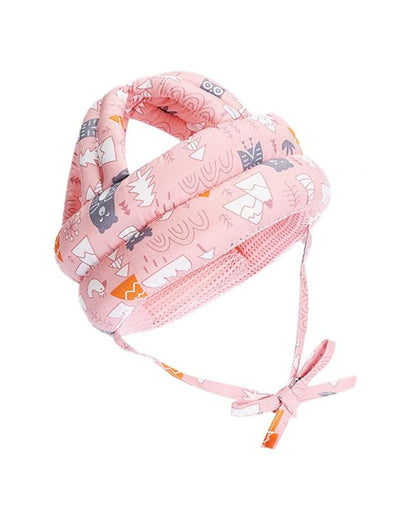 Syga Baby Safety Helmet-Infant Head Protector-6 to 36M-Pink Forest